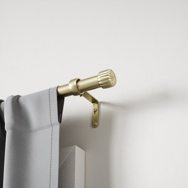 Aranyszínű acél bővíthető függönykarnis 91 - 168 cm Cleo – Umbra-image-2