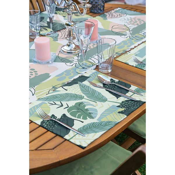 Tányéralátét és asztali futó szett 5 db-os – Mila Home-image-2