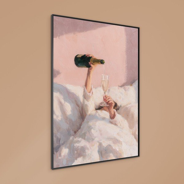 Nyomtatott keretezett-vászon kép 70x100 cm Lazy Sunday – Styler-image-1