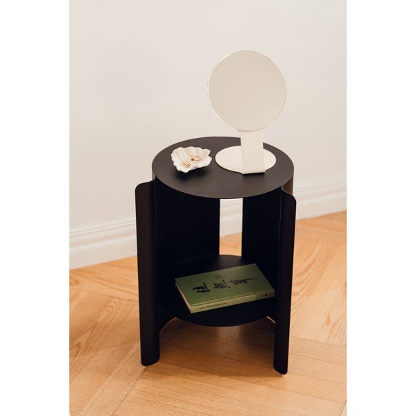 Fém kerek tárolóasztal ø 32 cm Wa – noo.ma-image-1