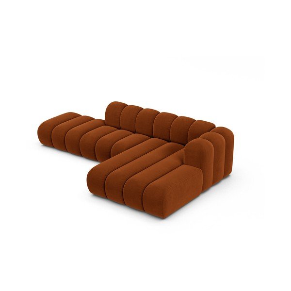 Narancssárga sarokkanapé (jobb oldali) Lupine – Micadoni Home-image-2