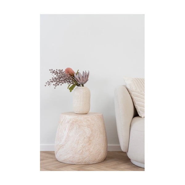 Kő kerek kerti kisasztal ø 47,5 cm Bonn – House Nordic-image-3