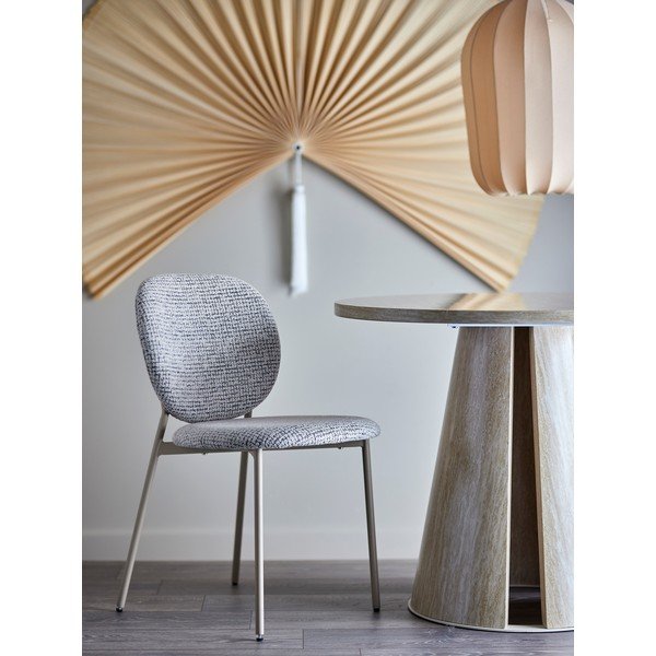 Szürke textil étkezőszék Percey – Bloomingville-image-3