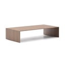 Sötét natúr színű dohányzóasztal diófa dekorral 70x140 cm Litto – Kave Home