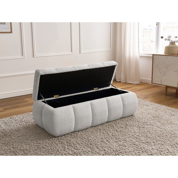 Világosszürke buklé pad – Bobochic Paris-image-4