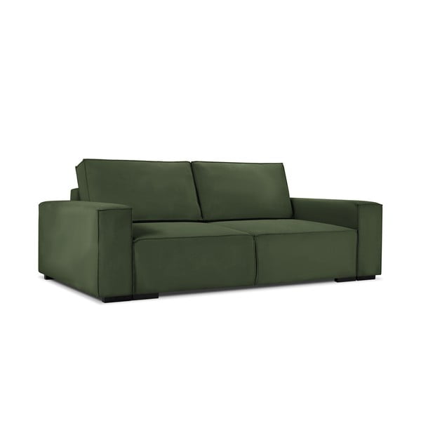 Azalea zöld kordbársony kinyitható kanapé - Mazzini Sofas