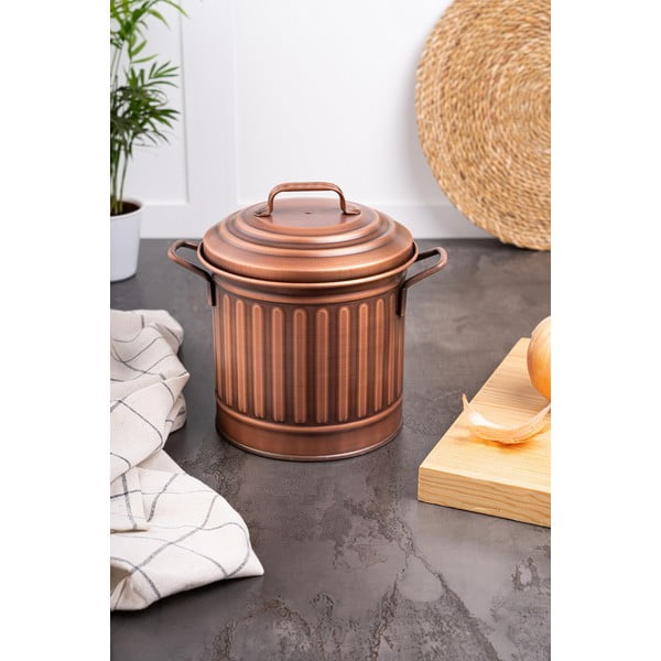 Acél szemetes 4 l – Hermia-image-1