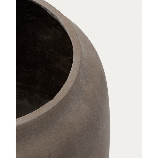 Beton kaspó ø 53 cm Lira – Kave Home-image-4