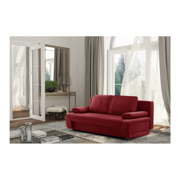 Bonheur piros kinyitható kanapé - INTERIEUR DE FAMILLE PARIS-image-4