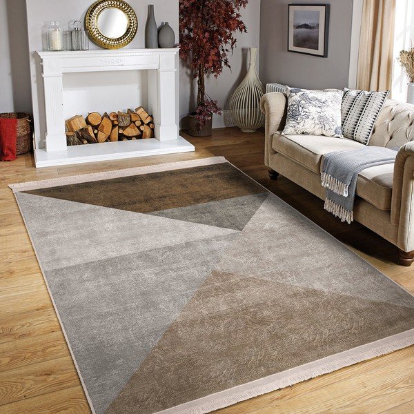 Bézs futószőnyeg 80x200 cm – Mila Home-image-1