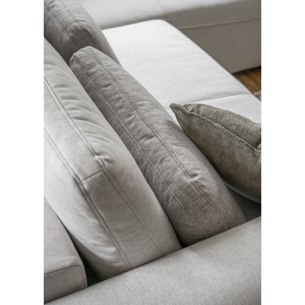 Krémszínű kinyitható sarokkanapé (variálható) Homely Tommy – Miuform-image-4