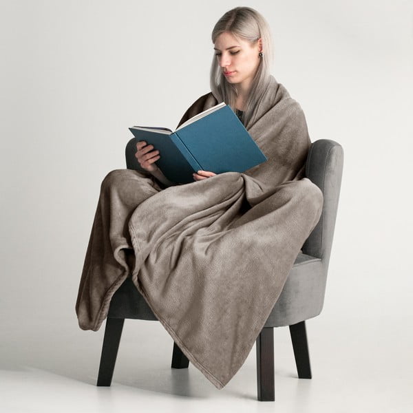 Mic barna takaró, 150 x 200 cm - DecoKing-image-1