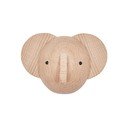 Natúr színű fali bükkfa akasztó Elephant – OYOY Mini