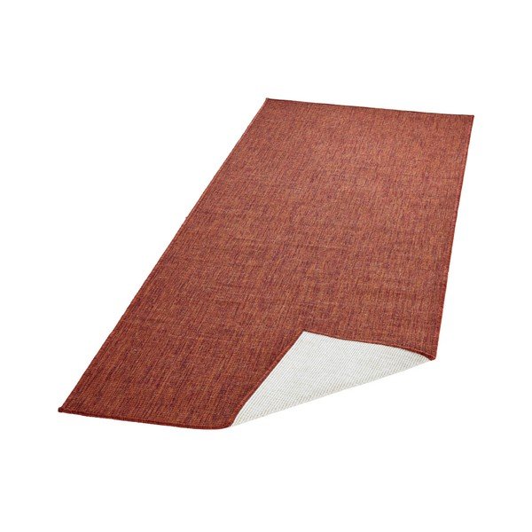 Miami téglavörös kültéri szőnyeg, 80 x 350 cm - NORTHRUGS-image-4
