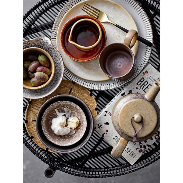 Thea szürke-fehér agyagkerámia tálka, ø 16,5 cm - Bloomingville-image-4