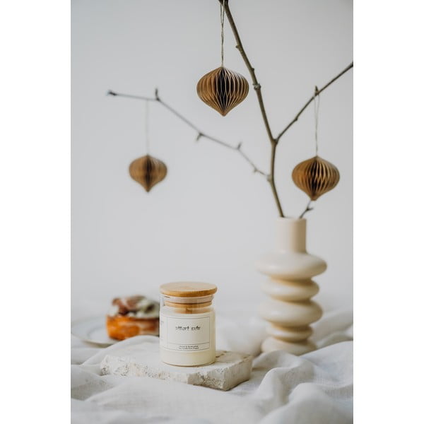 Illatos szójaviasz gyertya égési idő 40 ó #73 Pumpkin Cream – Perfumed Prague-image-2