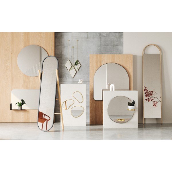 Állótükör tömörfa kerettel 45x196 cm Bellwood – Umbra-image-4