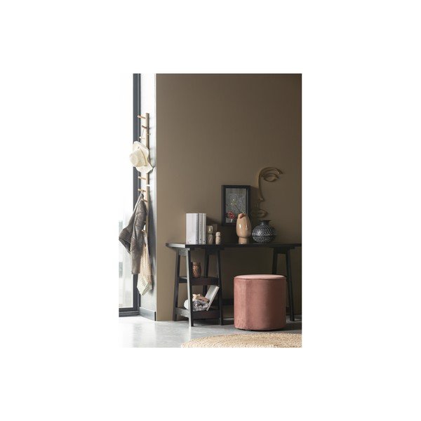 Sara rózsaszín bársony puff, ⌀ 46 cm - WOOOD-image-2