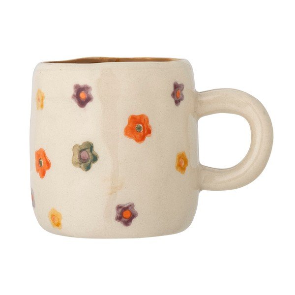 Bézs kőedény gyerek bögre 130 ml Addy – Bloomingville Mini