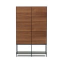 Natúr színű szekrény diófa dekorral 97,5x160 cm Vedrana – Kave Home