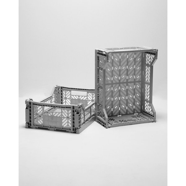 Caja 2 db szürke tárolódoboz - Little Nice Things-image-3