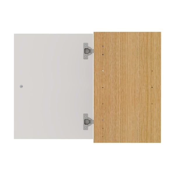 Világosszürke ajtós modul 33x43 cm Z Cube - Tenzo-image-4