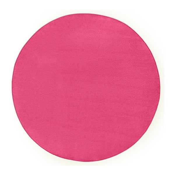 Rózsaszín kerek szőnyeg ø 200 cm Fancy – Hanse Home