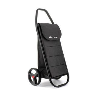 Gurulós bevásárlótáska 53 l Com Tweed Polar Black Tube – Rolser