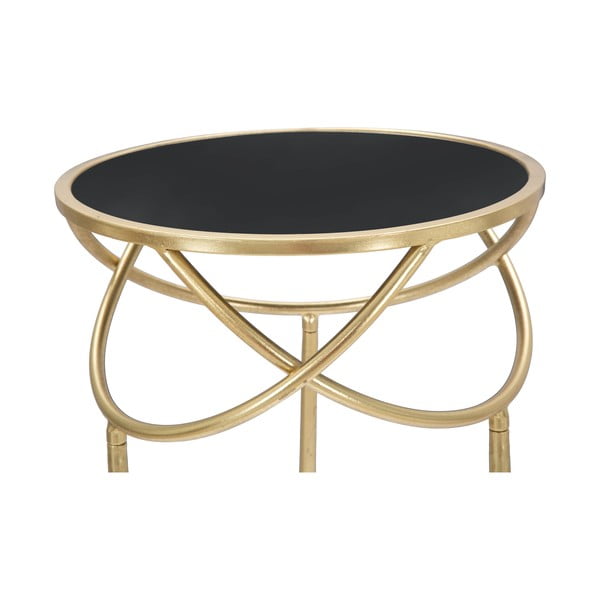 Kerek tárolóasztal üveg asztallappal ø 40 cm Ring – Mauro Ferretti-image-4