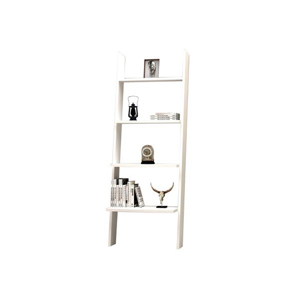 Fehér polcos állvány 56x150 cm Solid – Kalune Design-image-2
