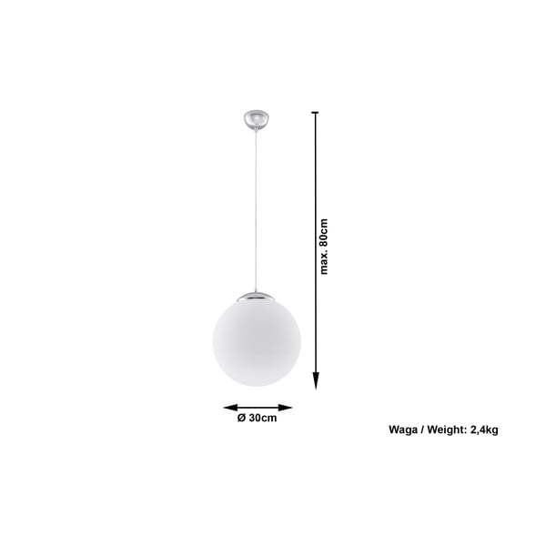 Bianco 30 fehér mennyezeti lámpa - Sollux-image-2
