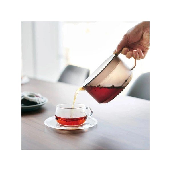 Fekete műanyag teáskanna szűrővel 600 ml Tower – YAMAZAKI-image-3