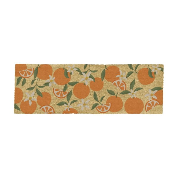 Kókuszrost lábtörlő 40x120 cm Orange – Artsy Doormats