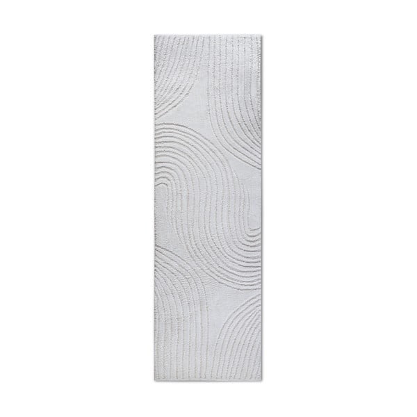 Krémszínű futószőnyeg 80x240 cm Pigment Cream White – Elle Decoration