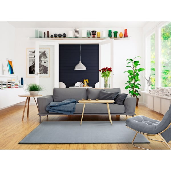 Berna Liso szürke szőnyeg, 160 x 230 cm - Universal-image-1