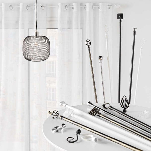Fém bővíthető függönykarnis 120 - 210 cm Ovalon – douceur d'intérieur-image-4