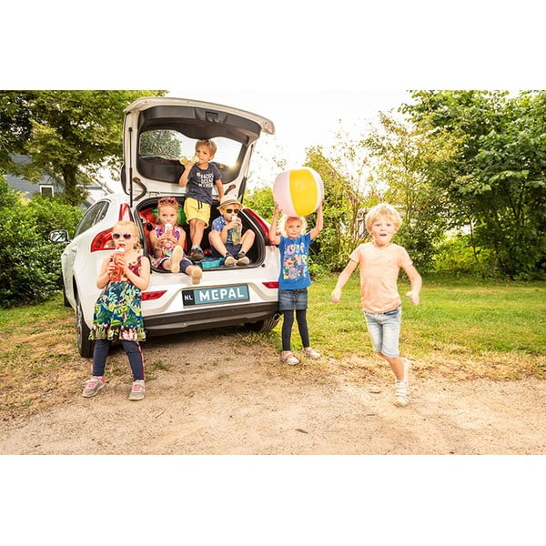 Fehér-világos rózsaszín gyerek ivópalack 400 ml Flowers & butterflies – Mepal-image-2