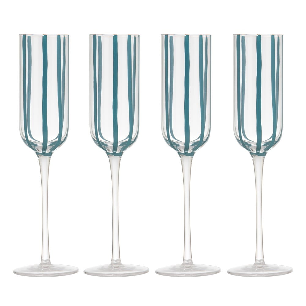 Pezsgőspohár szett 4 db-os 180 ml Stripe – Ladelle