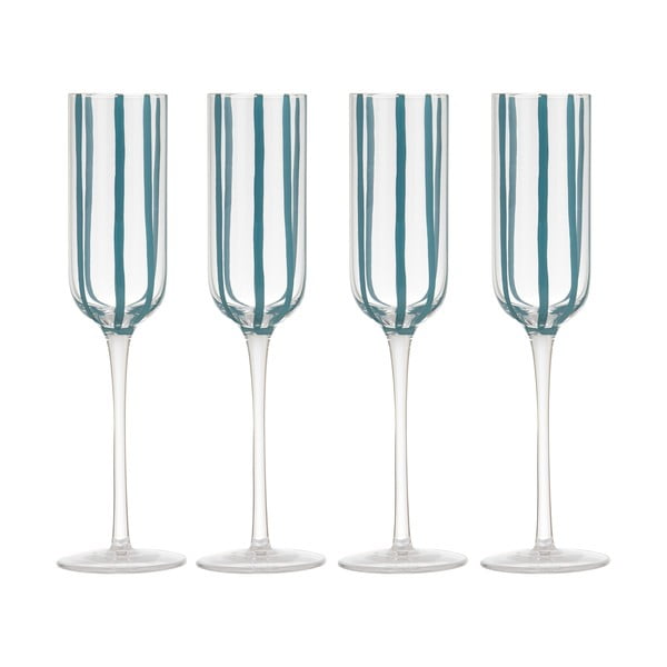 Pezsgőspohár szett 4 db-os 180 ml Stripe – Ladelle