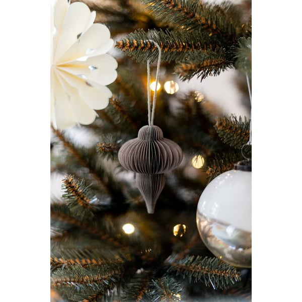 Papír karácsonyfadísz készlet 4 db-os Milay – Bloomingville-image-2