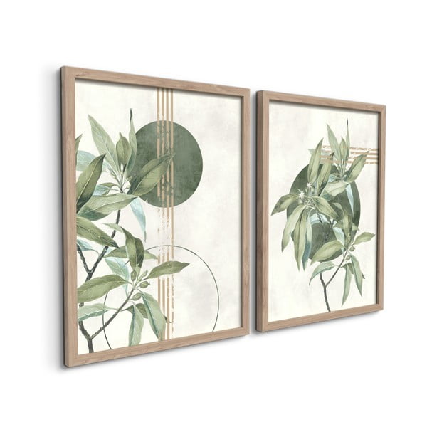 Kép szett 2 db-os 30x40 cm Green – Styler-image-3