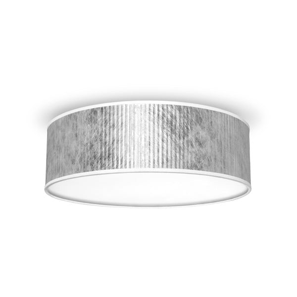 Tres Plisado ezüstszínű mennyezeti lámpa, ⌀ 30 cm - Sotto Luce