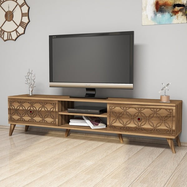 Class Walnut TV-állvány, hosszúság 180 cm-image-3