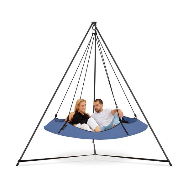 Kék kerti hinta állvánnyal - Hangout Pod-image-2