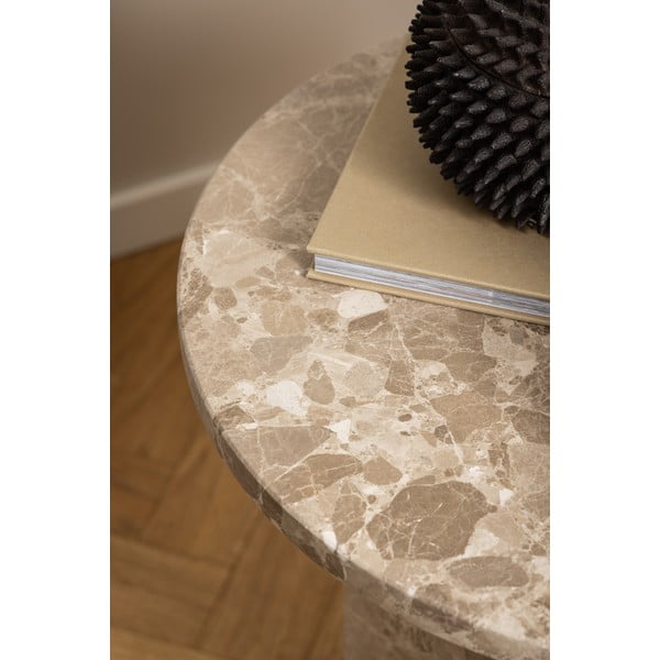 Márvány kerek tárolóasztal ø 50 cm Naxos – Actona-image-2