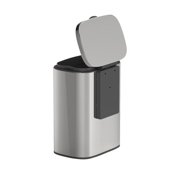Sare ezüstszínű rozsdamentes acél szemetes - Wenko-image-2