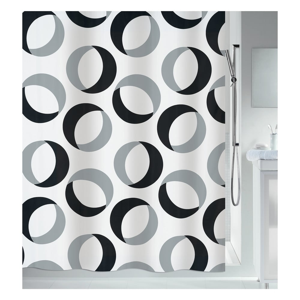 Zuhanyfüggöny 180x200 cm Rings  Spirella