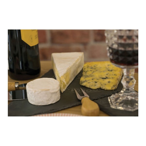 Szervírozó vágódeszka sajthoz, 3 késsel – Premier Housewares-image-2