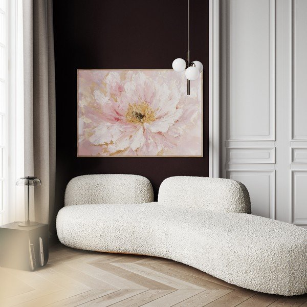 Nyomtatott keretezett-vászon kép 100x70 cm Floral Whispers – Styler-image-1