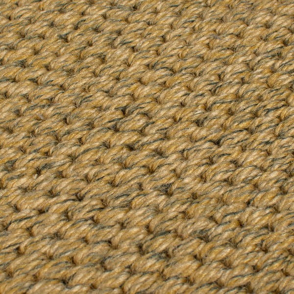 Fekete-világosbarna kültéri-beltéri szőnyeg 120x170 cm Sisal Look – Flair Rugs-image-3